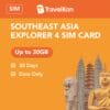Southeast Asia 4 30GB 30 Days