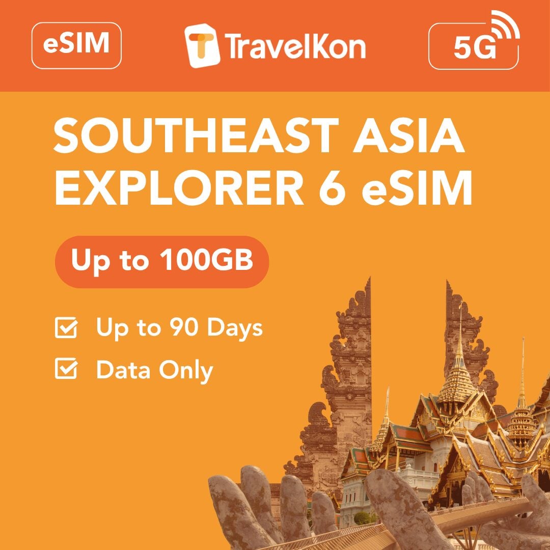 Southeast Asia 5G ESIM 7 Countries - TravelKon