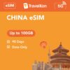 china esim 5g 100gb