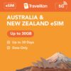 australia and new zealand esim 30GB