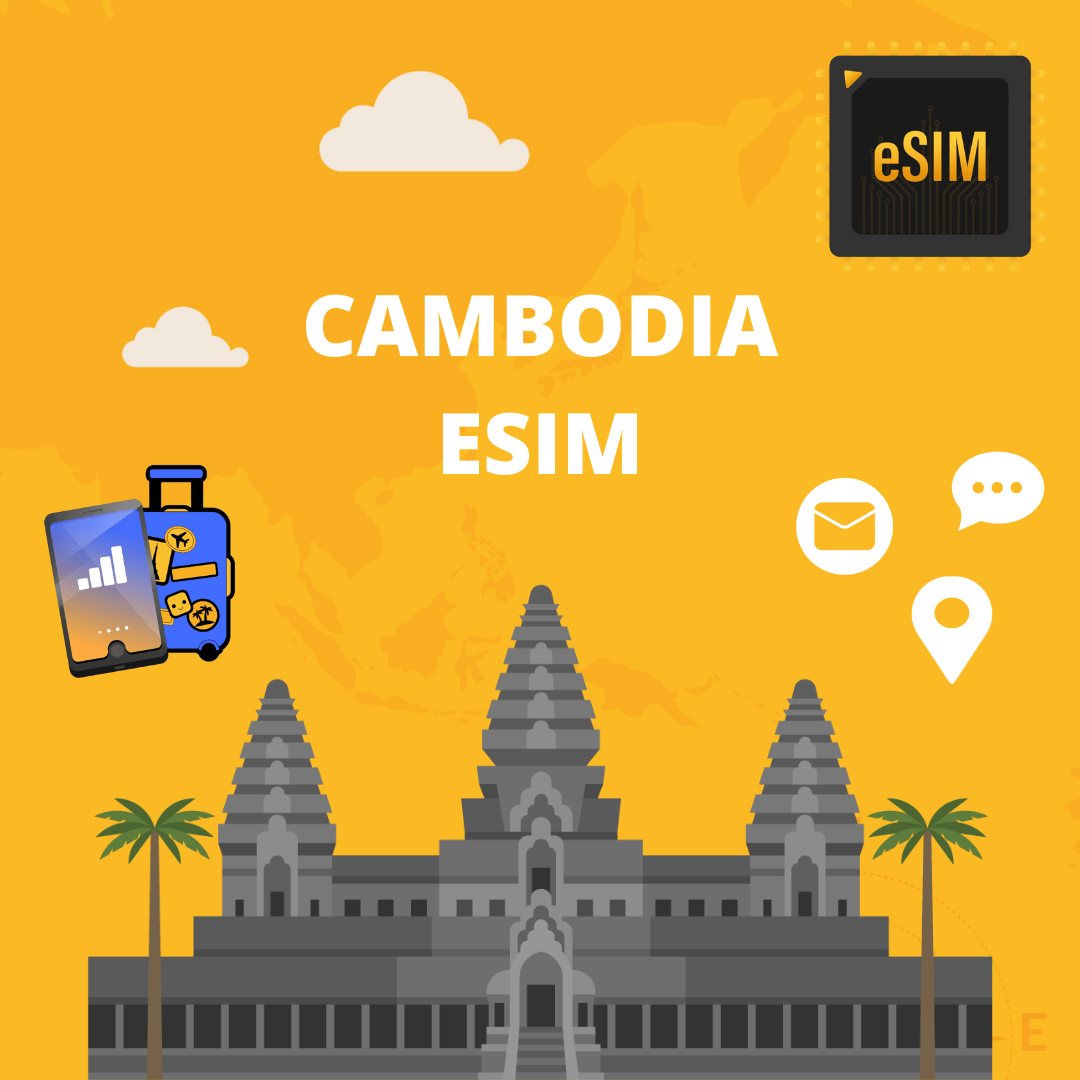 Cambodia ESIM TravelKon
