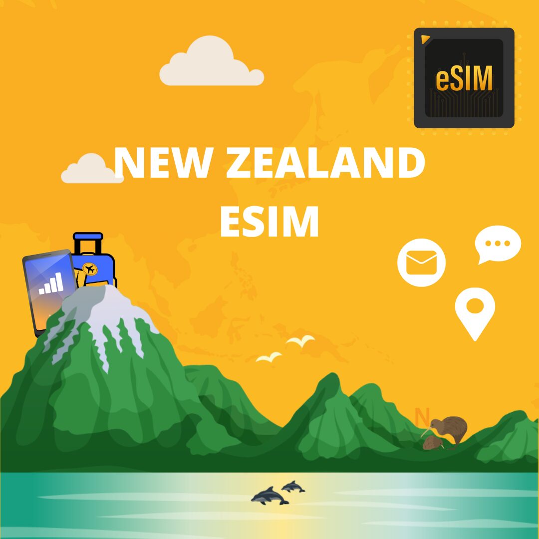 New Zealand ESIM TravelKon
