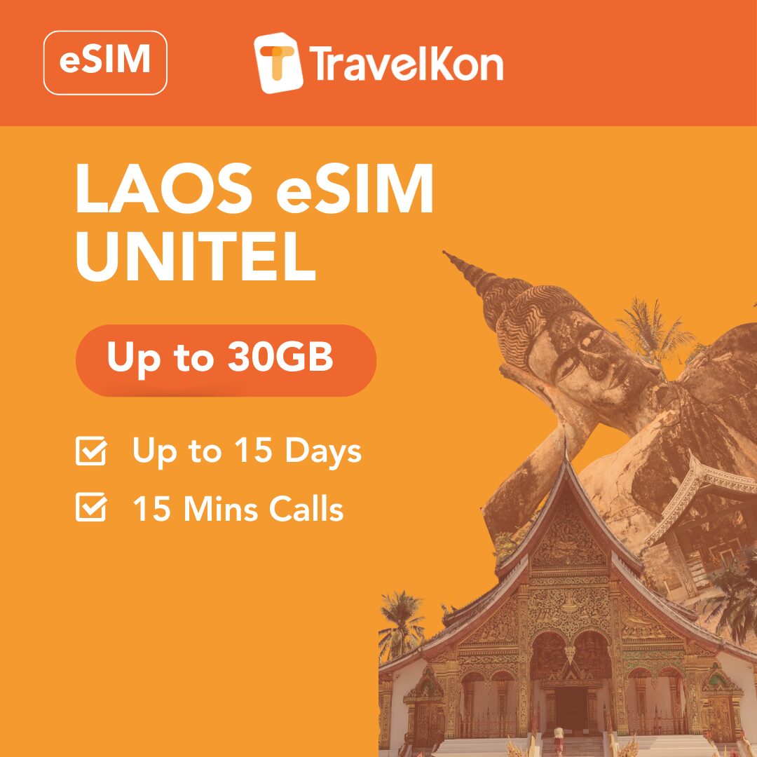 Laos ESIM | Unitel - TravelKon