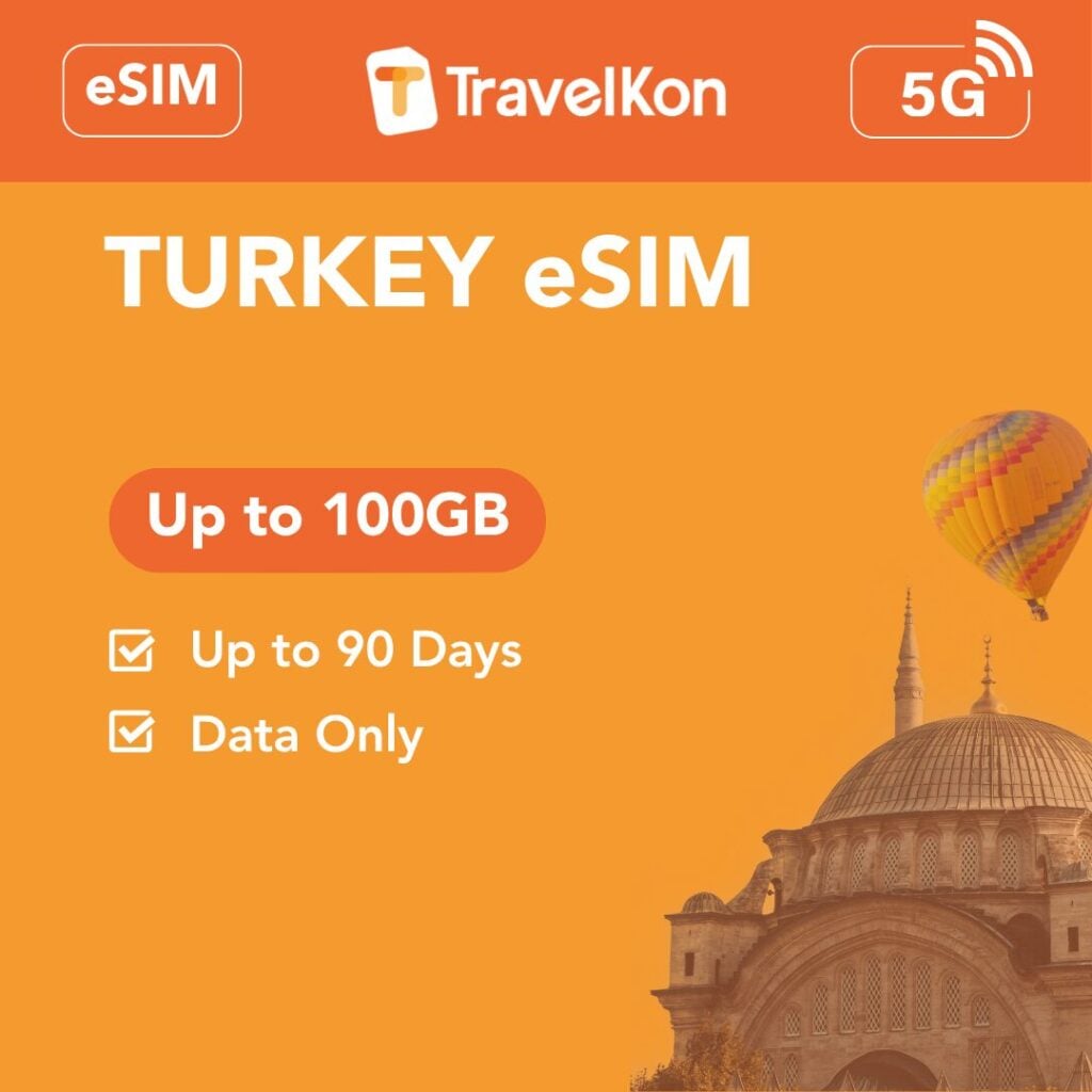 Turkey eSIM 100GB 90 Days