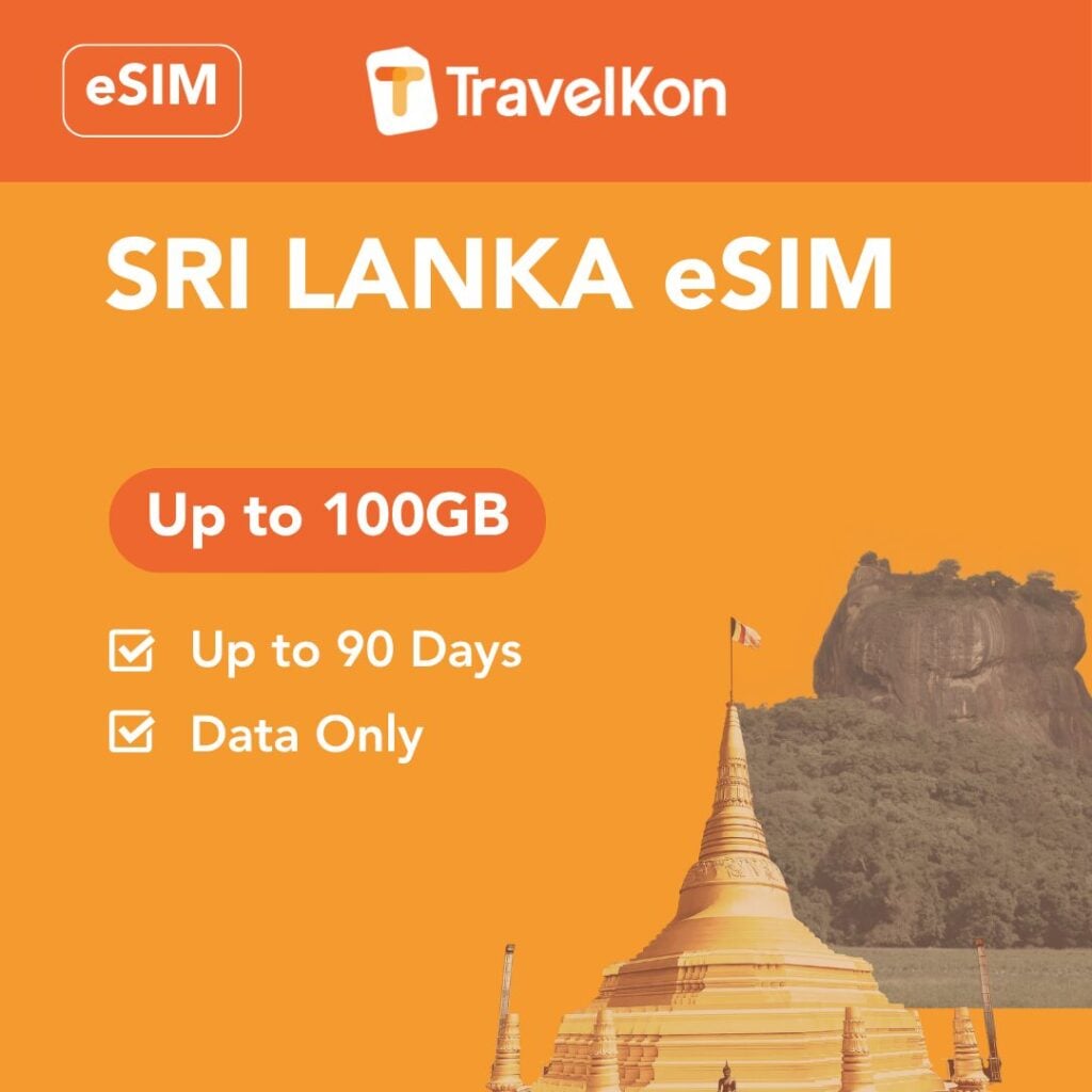 Sri Lanka eSIM 100GB 90 Days