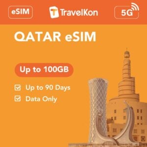 Qatar eSIM 100GB 90 Days