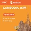 Cambodia eSIM 30GB 30 Days