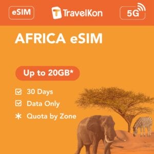 africa esim 20G
