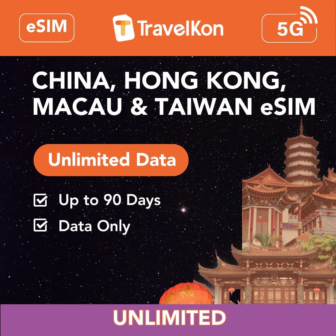 ESIM Cina TravSIM - 5GB Per 10 Giorni, Roaming In Asia, Per Viaggi In Cina, Hong Kong, Taiwan - Foto 9