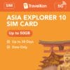 asia 10 sim card