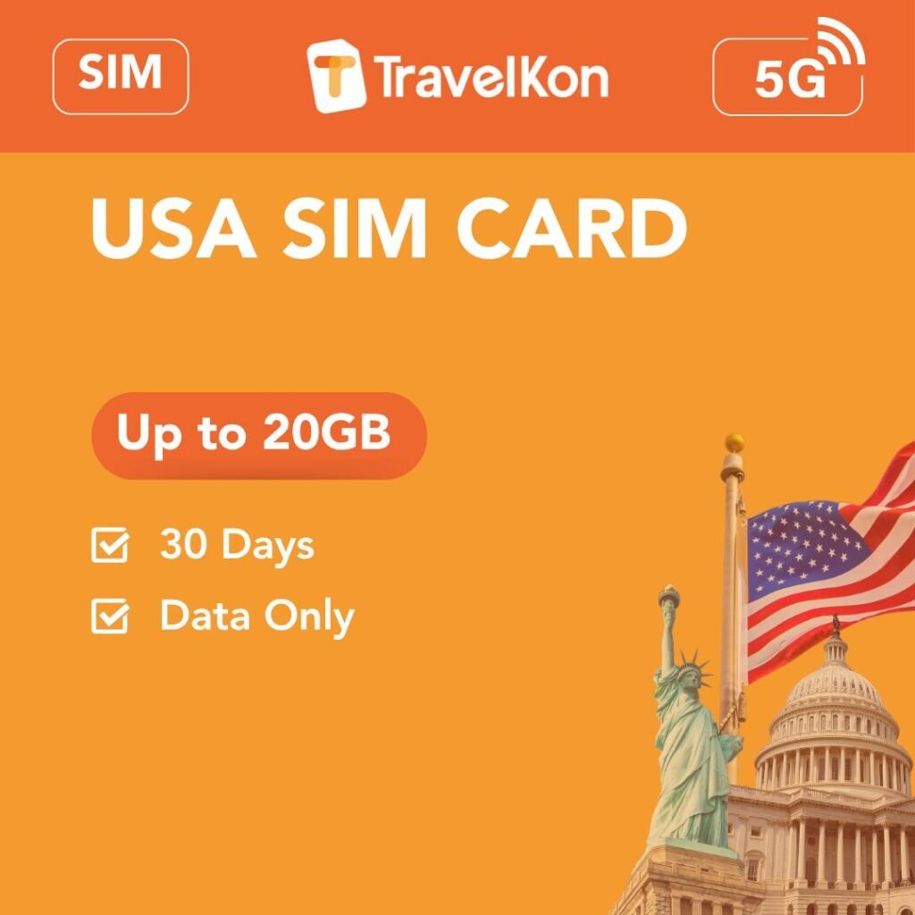 usa sim card 20GB
