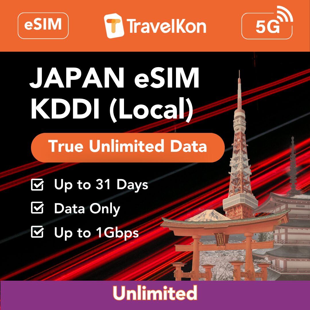 Tourist eSIM for Japan 100GB 30日間✖️3 Tourist eSIM for Japan 100GB 30日間✖️3