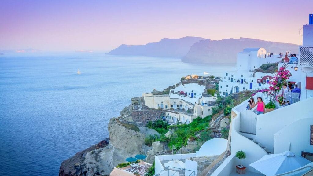 accommodation fira santorini greece​
