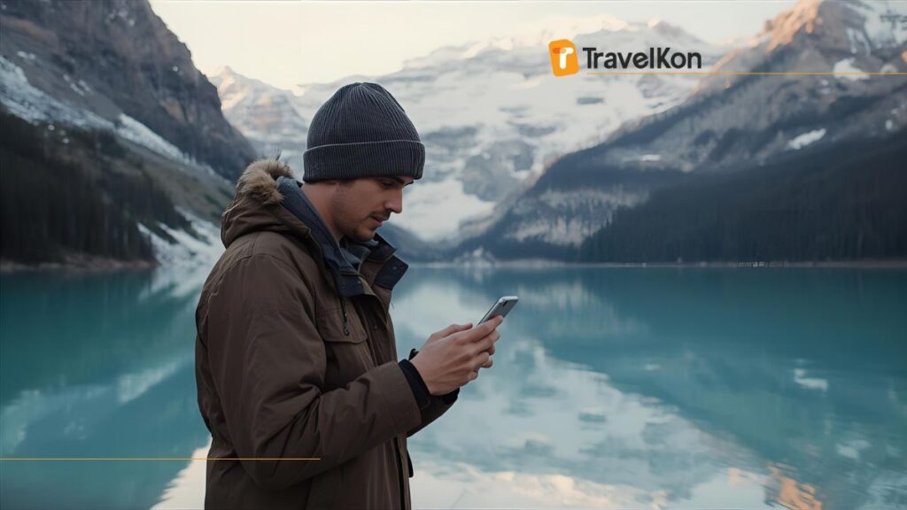 esim canada Lake Louise in Banff National Park