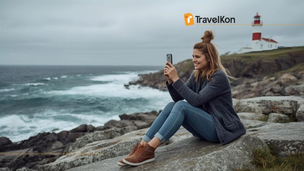 esim canada Peggy’s Cove Lighthouse, Nova Scotia