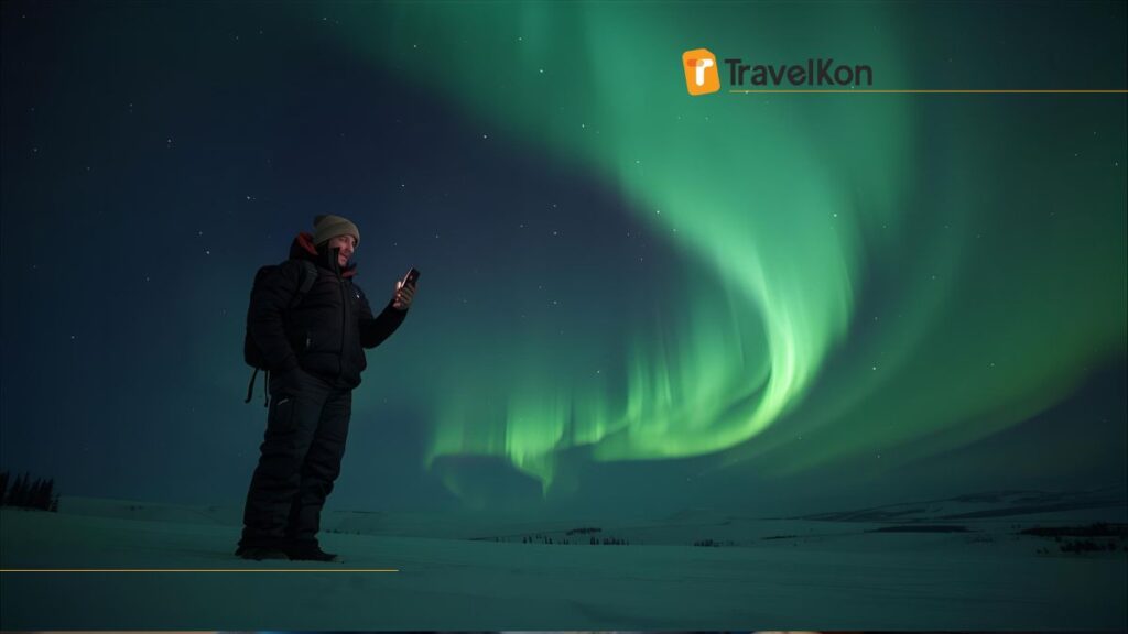 esim canada Yukon Aurora Borealis