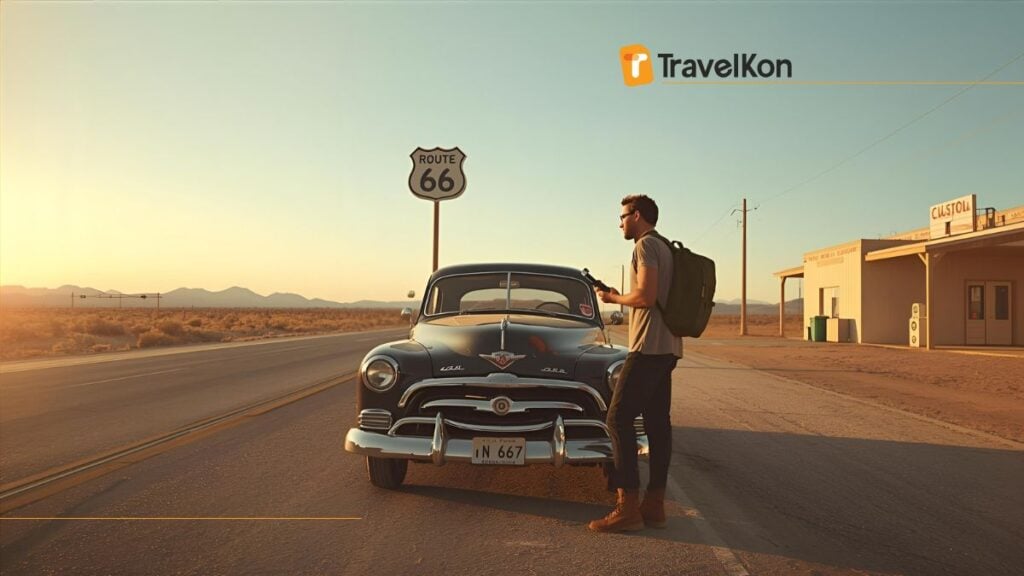 cross-country road trip, USA eSIM Route 66 – Chicago