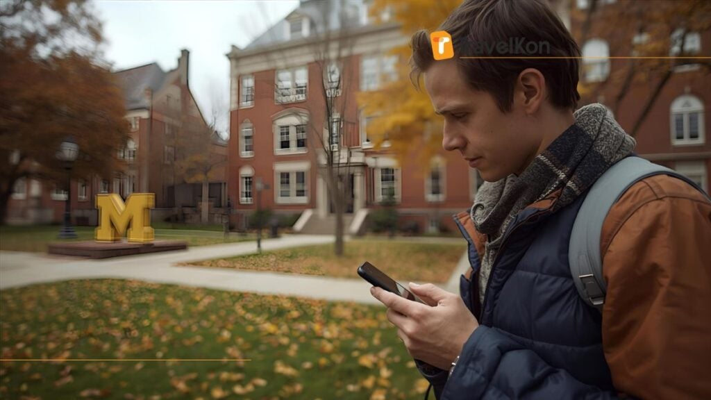 Top US public universities, USA eSIM University of Michigan, Ann Arbor