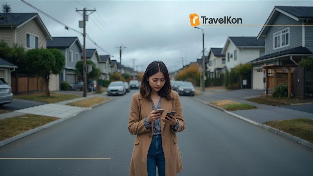 new zealand esim, Auckland residential area