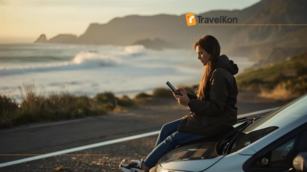 new zealand esim coastal highway in New Zealand