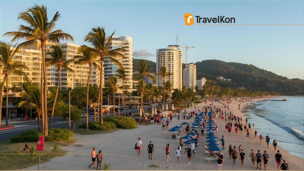 schoolies week australia on beach