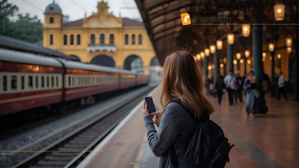 Vietnam Railways waiting