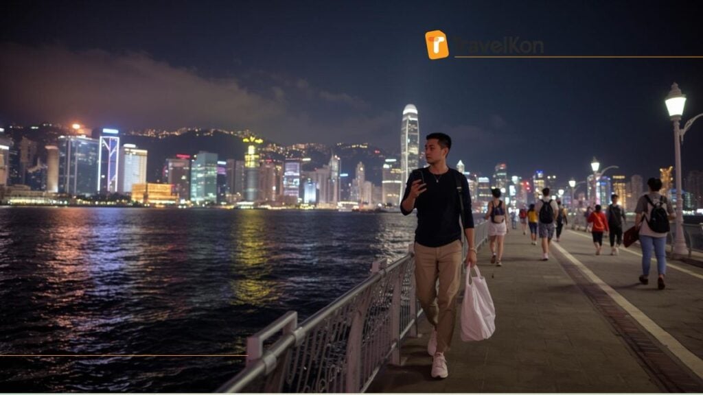 Places to Visit in Hong Kong at Night Tsim Sha Tsui Waterfront