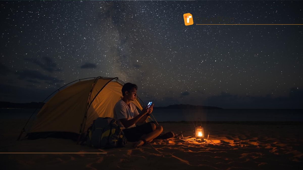 Palawan Philippines Beach Camping at Nacpan or Duli Beach