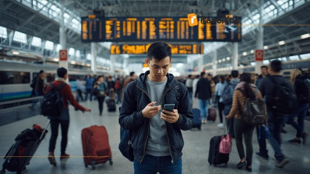 China Golden Week Overcrowded Transportation