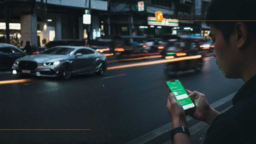 Nightlife Bangkok Thailand street corner