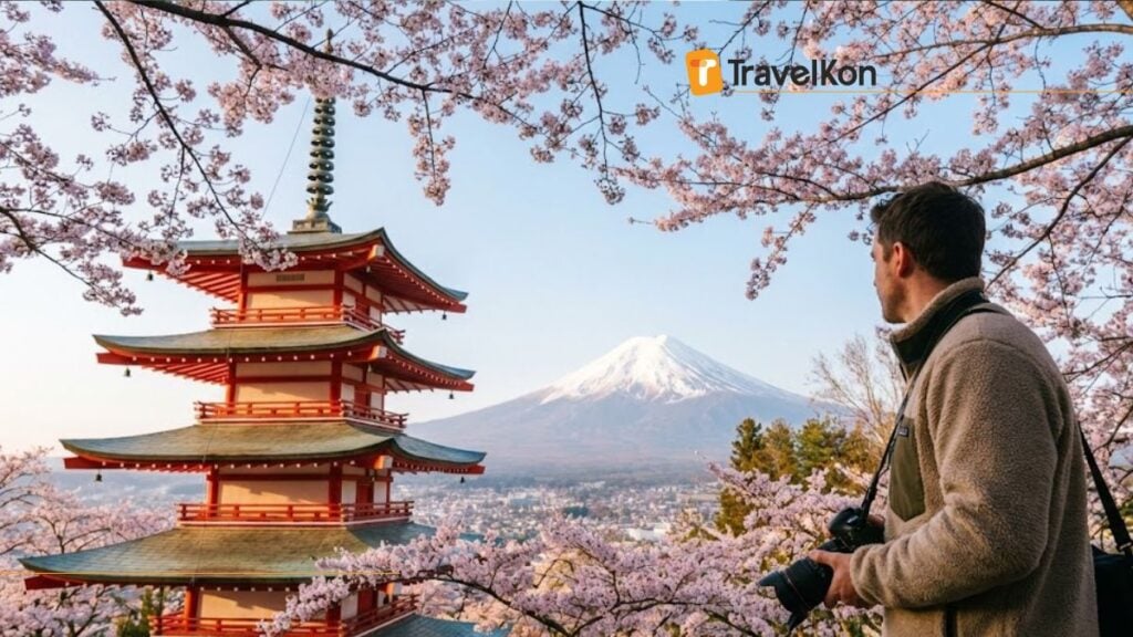 sakura bloom in japan