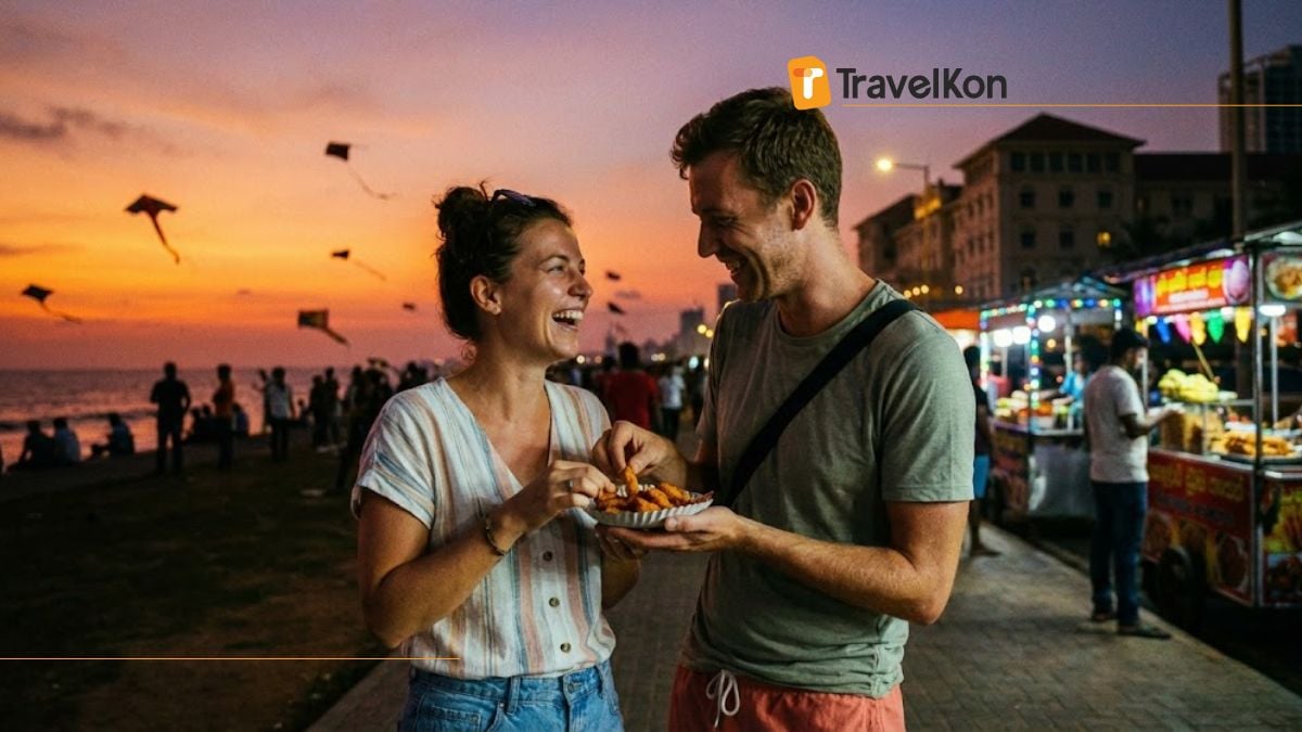 Things to Do in Colombo Sri Lanka Golden Hour at Galle Face Green