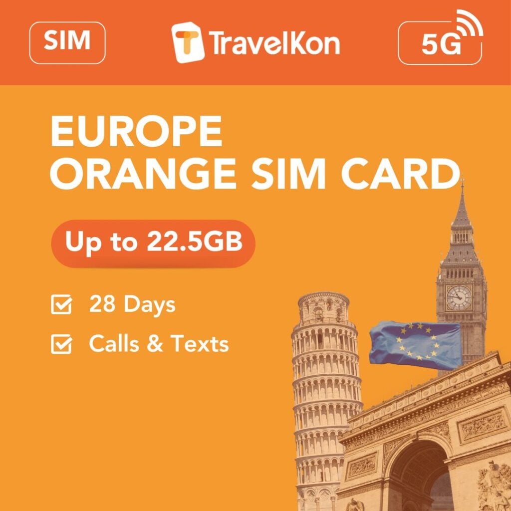 Orange Spain SIM Card 22.5GB