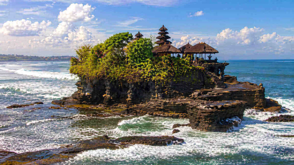 Tanah Lot Temple in Bali