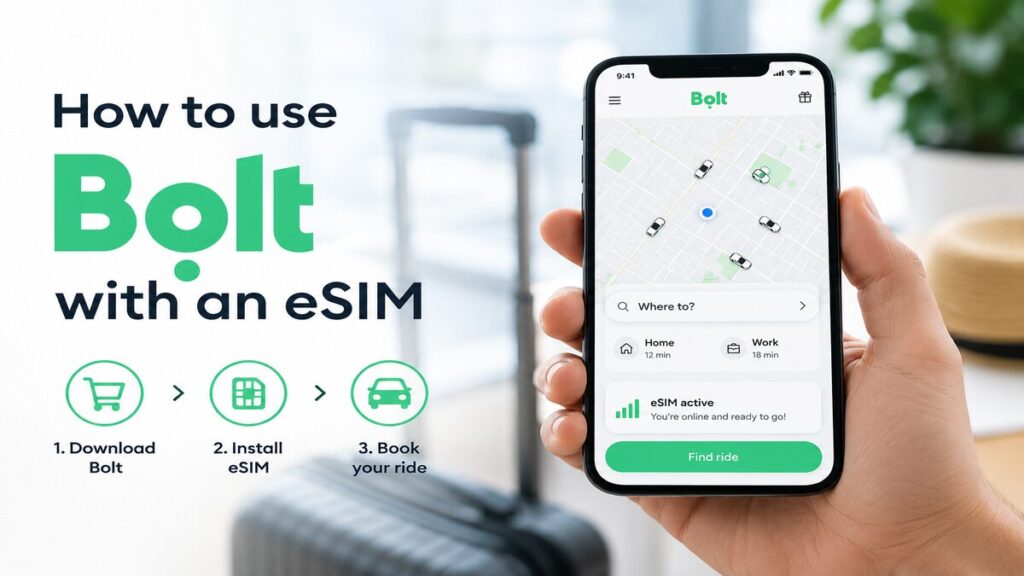 how to use bolt with an esim