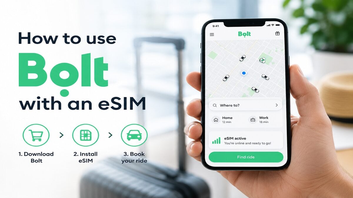 how to use bolt with an esim