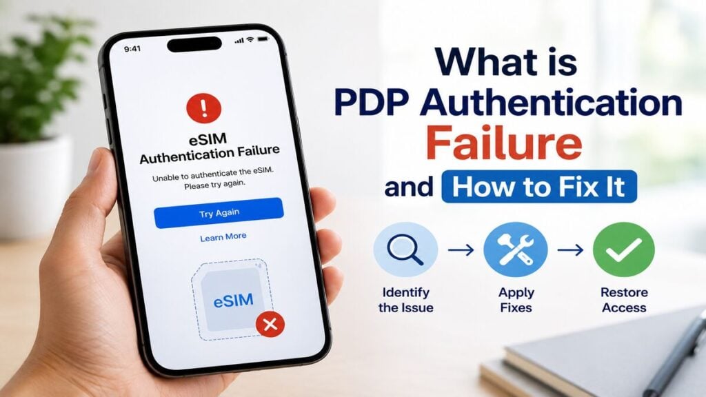 pdp authentication failure