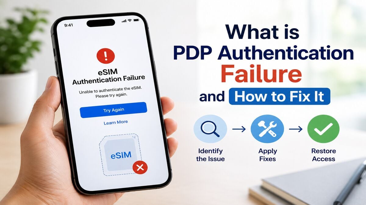 pdp authentication failure