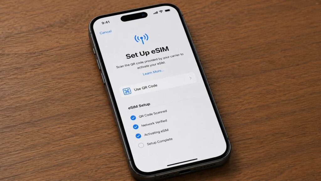 esim compatibility iphone17
