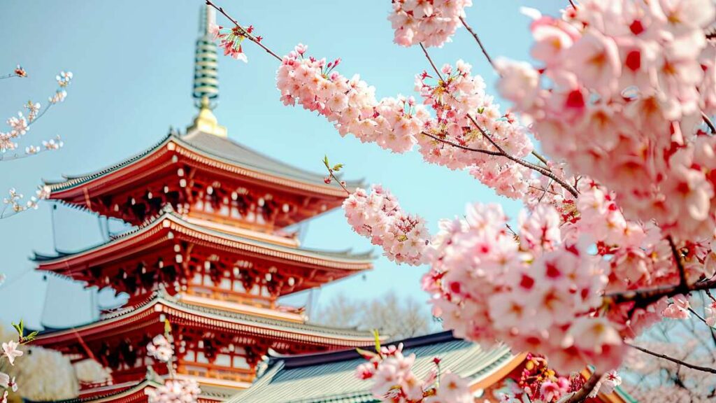 korea cherry blossom