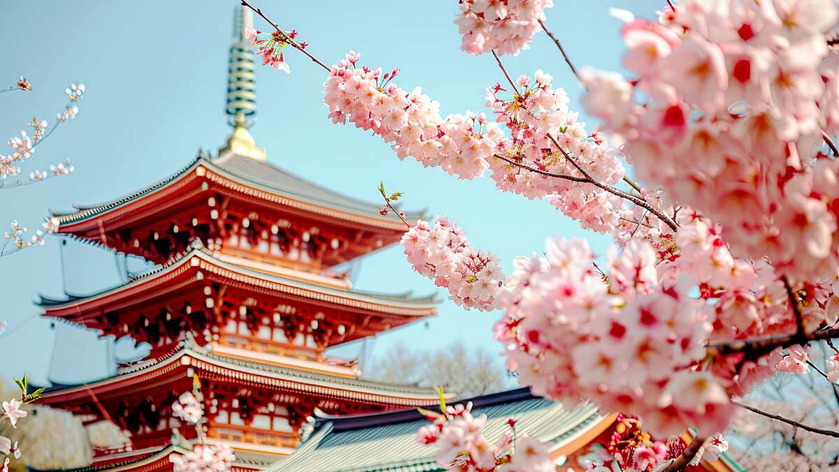 korea cherry blossom