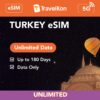 Turkey 5G eSIM Unlimited