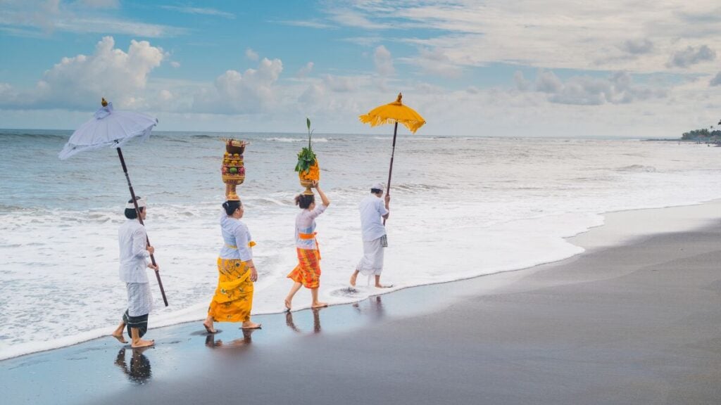 nyepi ceremony bali